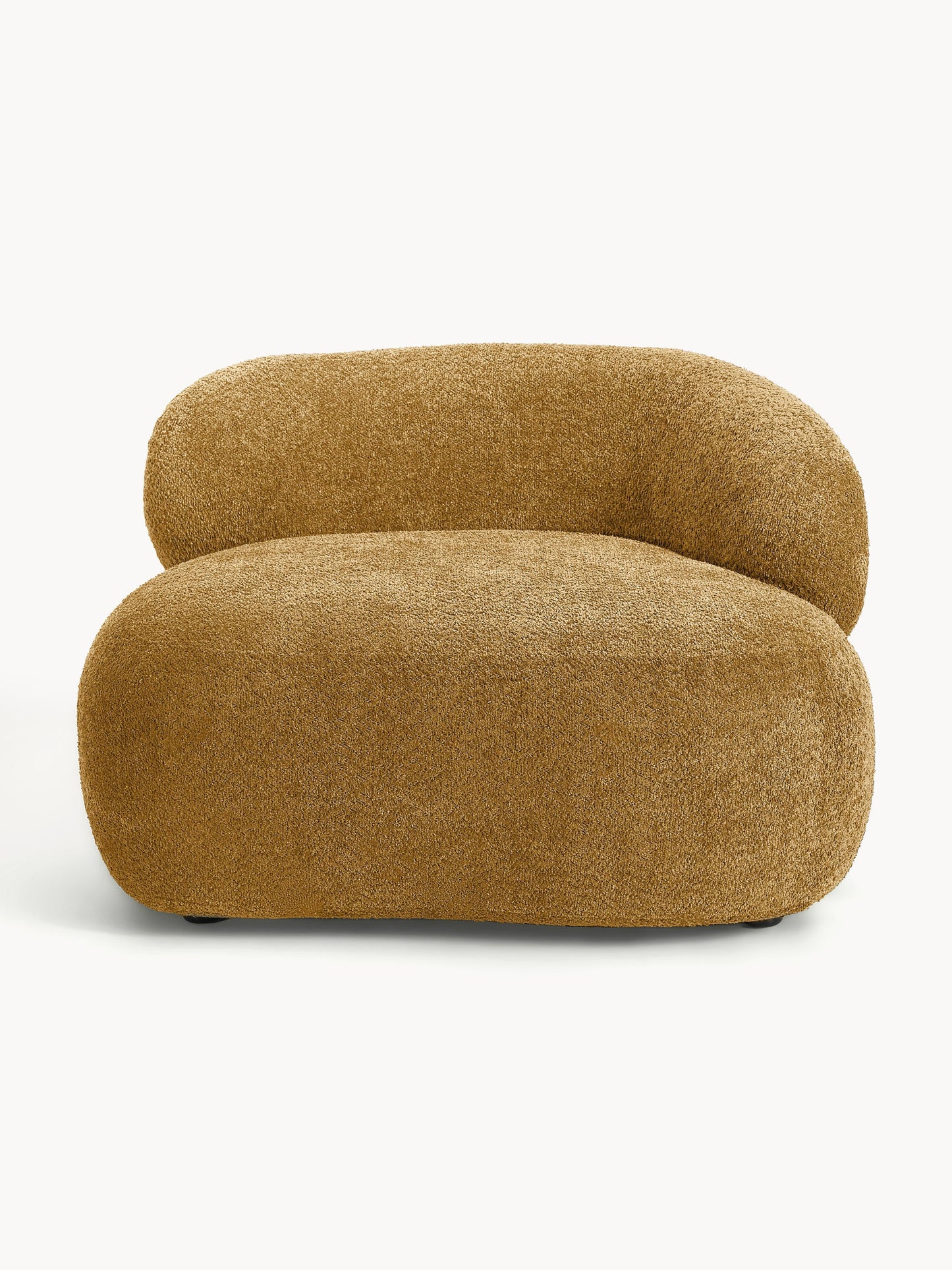 Albetto Lounge Chair in Teddy Bouclé