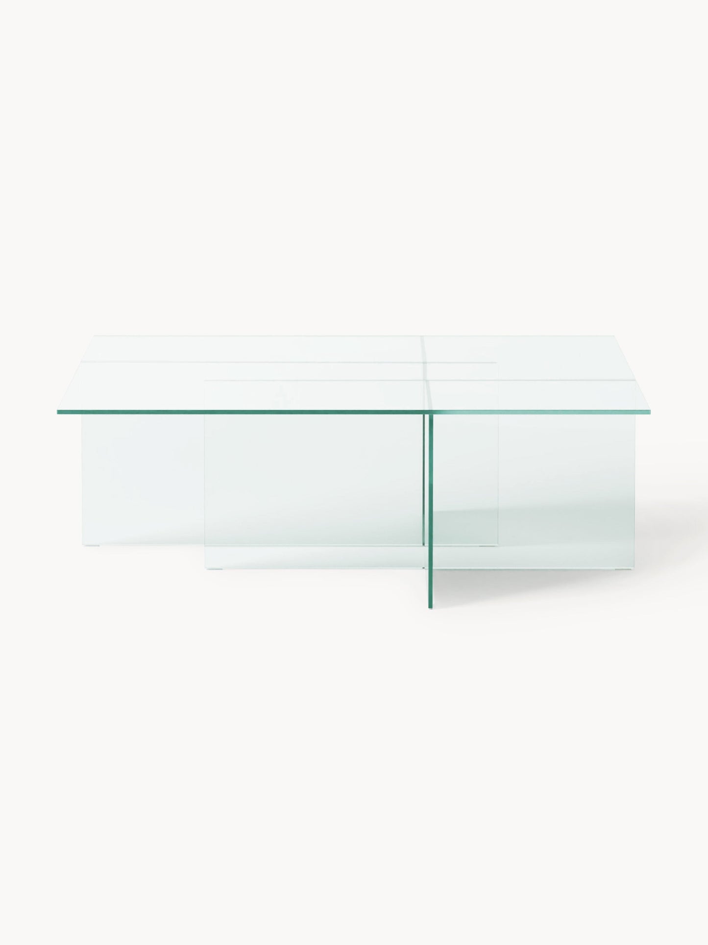 Anouvia Glass Coffee Table, W 102 cm