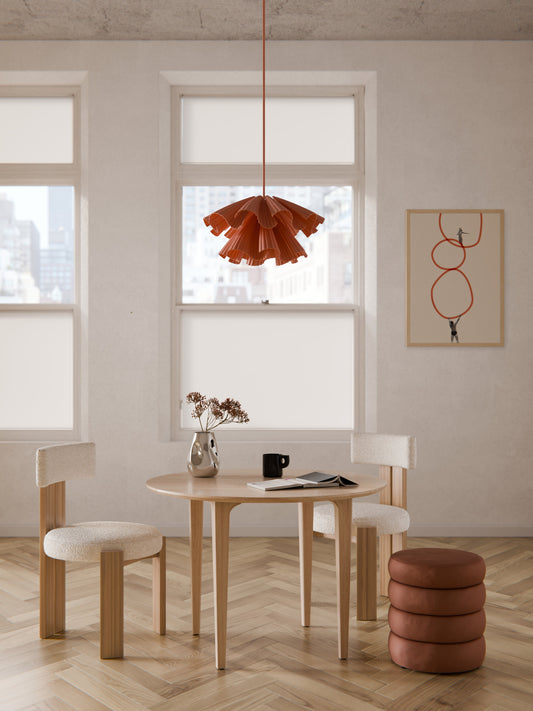 Archveno Round Oak Dining Table, Ø 110 cm