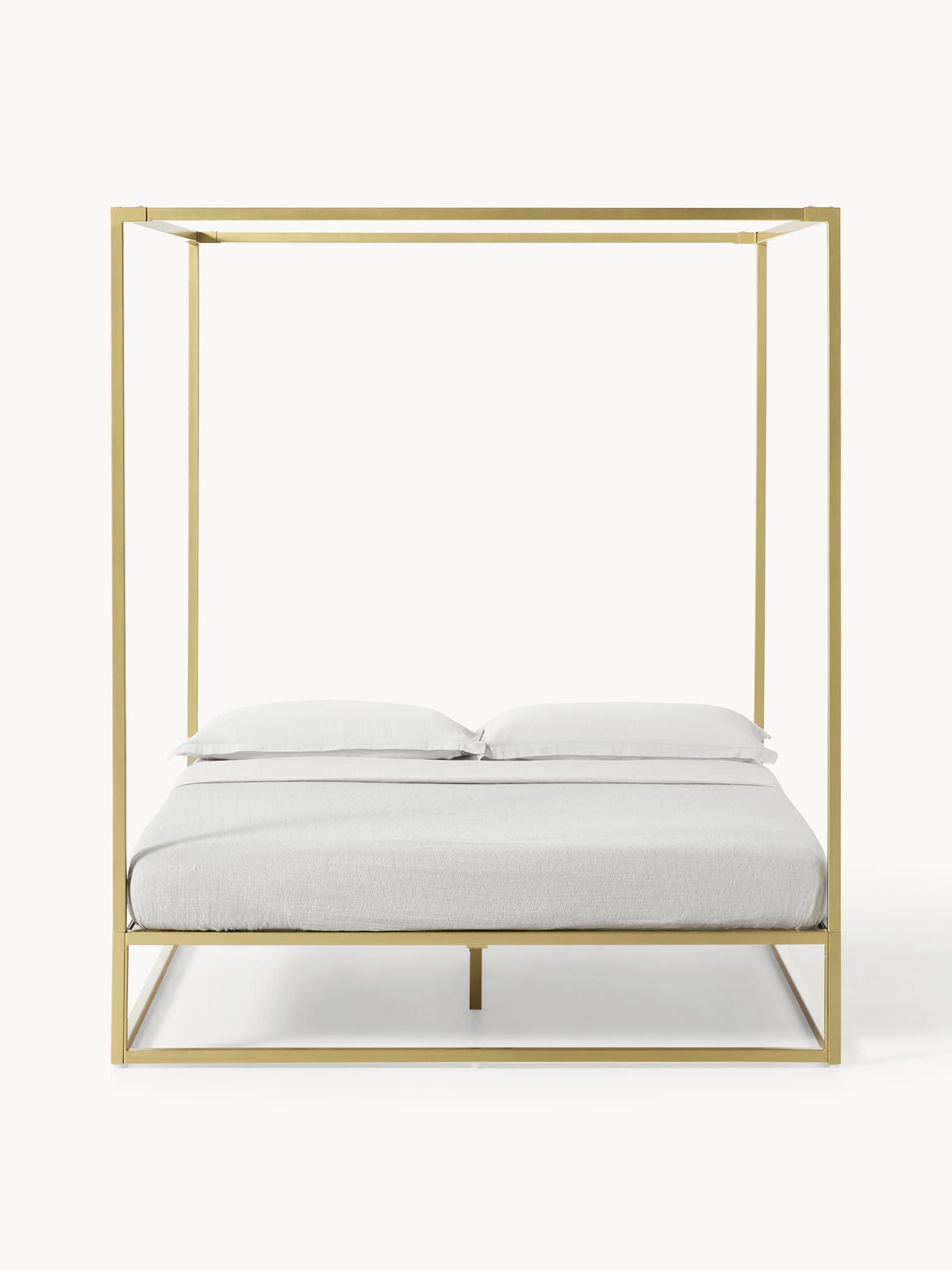 Belavia Metal Four-Poster Bed