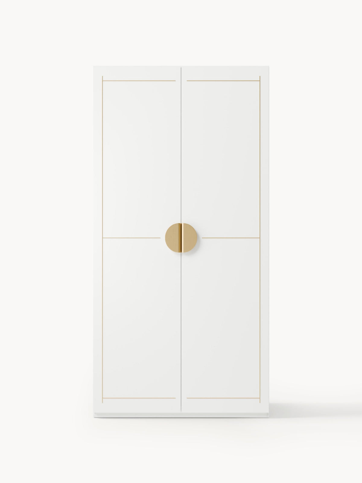 Denvola Modular Hinged-Door Wardrobe, 100 cm Wide, in Various Sizes