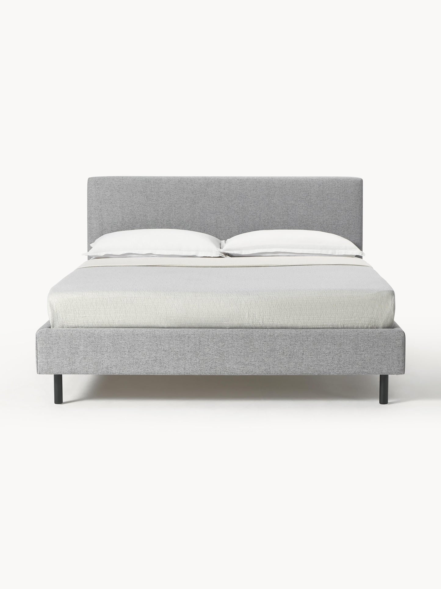 Giulnera Upholstered Bed with Wooden Feet