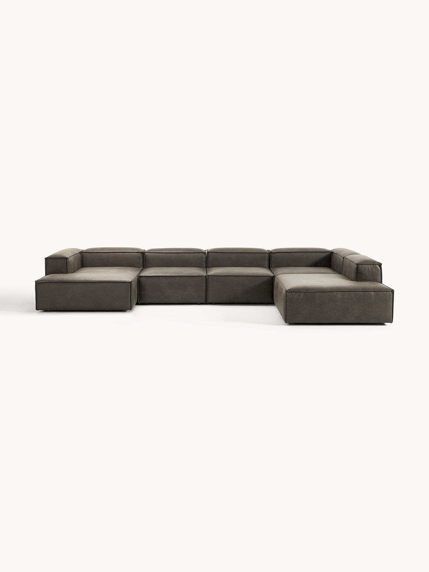 Lendric Modular Leather XL Sofa
