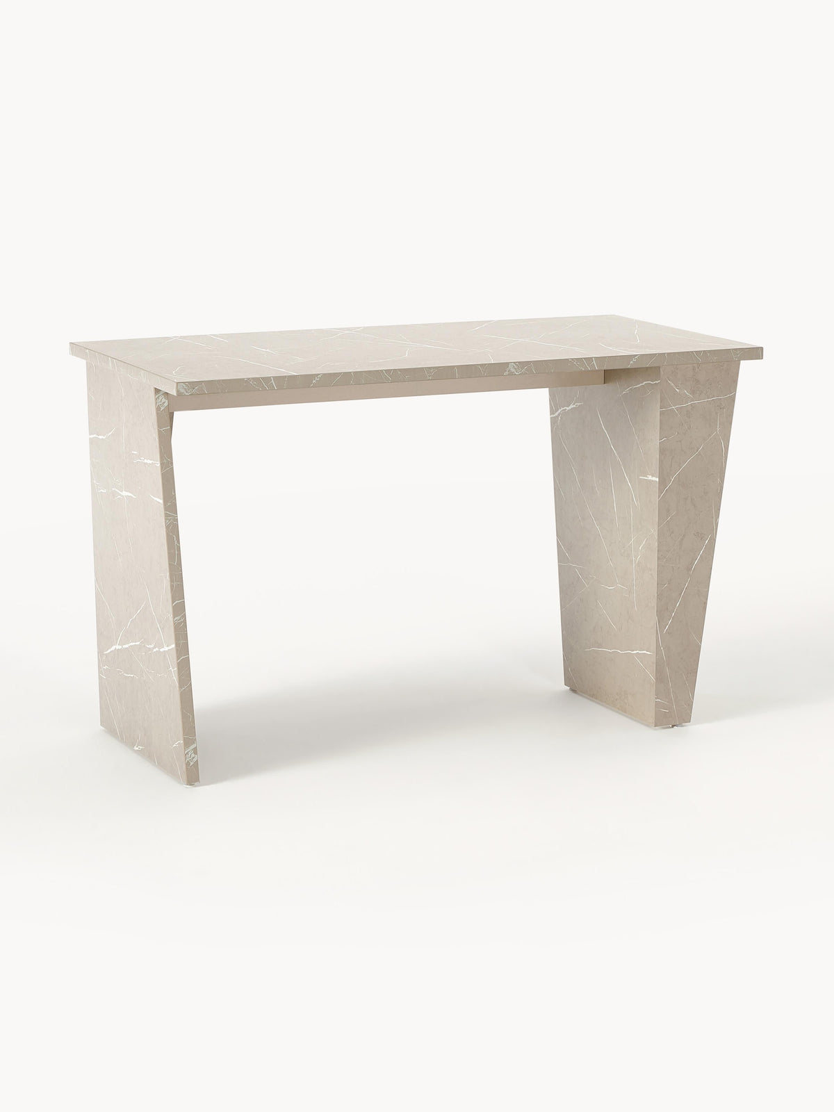 Limiro Travertine Look Desk
