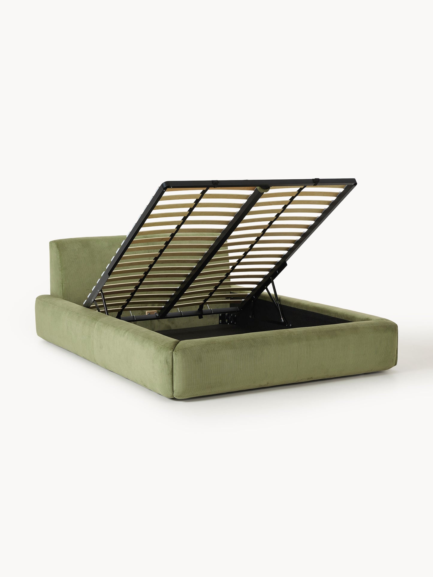 Melveria Storage Bed, Upholstered