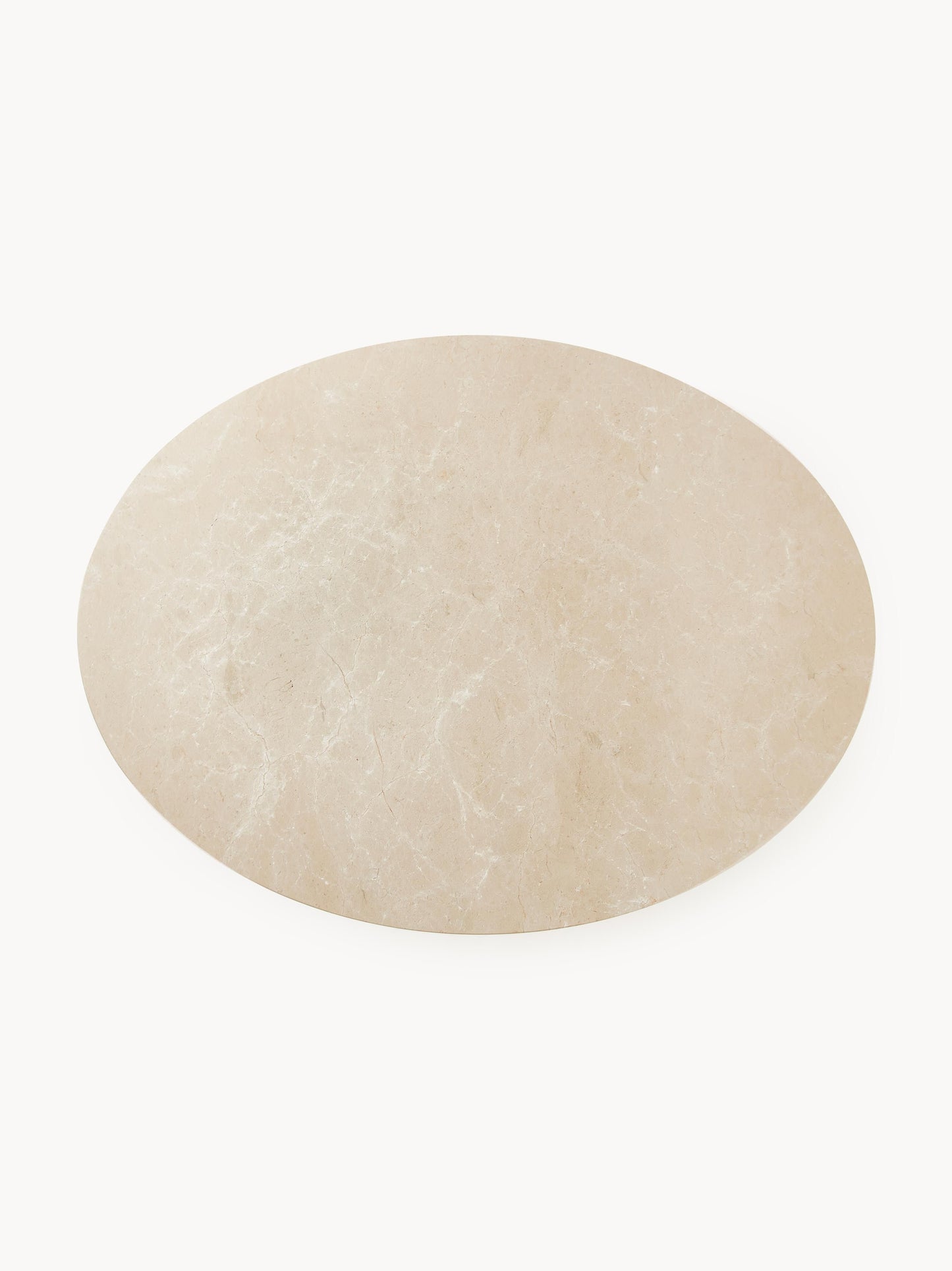 Milbria Marble Oval Dining Table, 120 x 90 cm