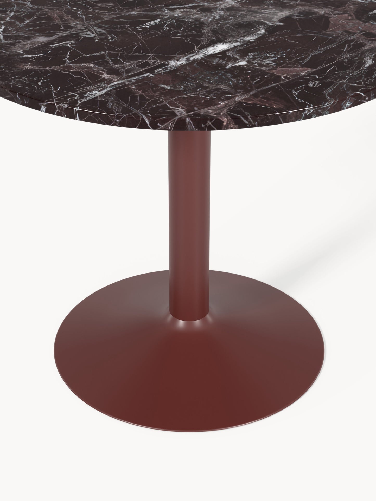 Milbria Marble Round Dining Table, Ø 90 cm