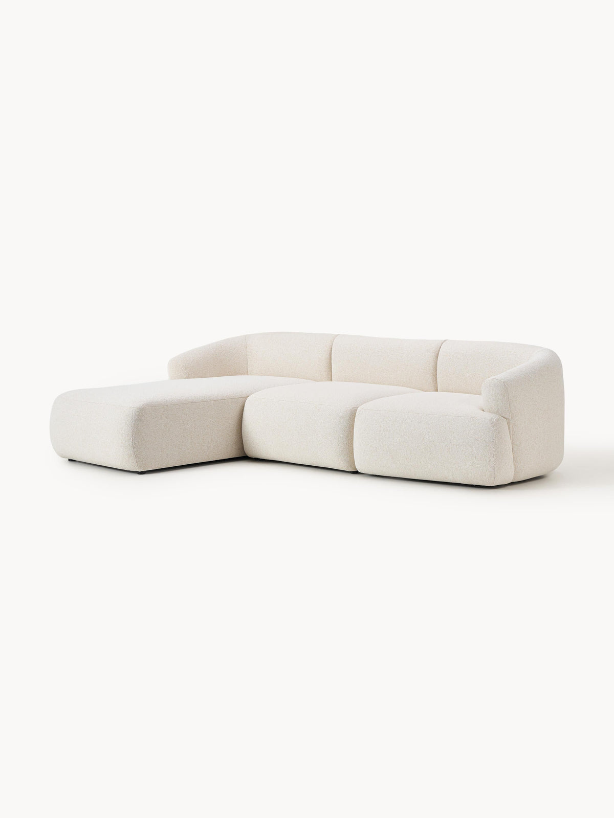 Vestara Modular Corner Sofa (3-Seater) in Bouclé