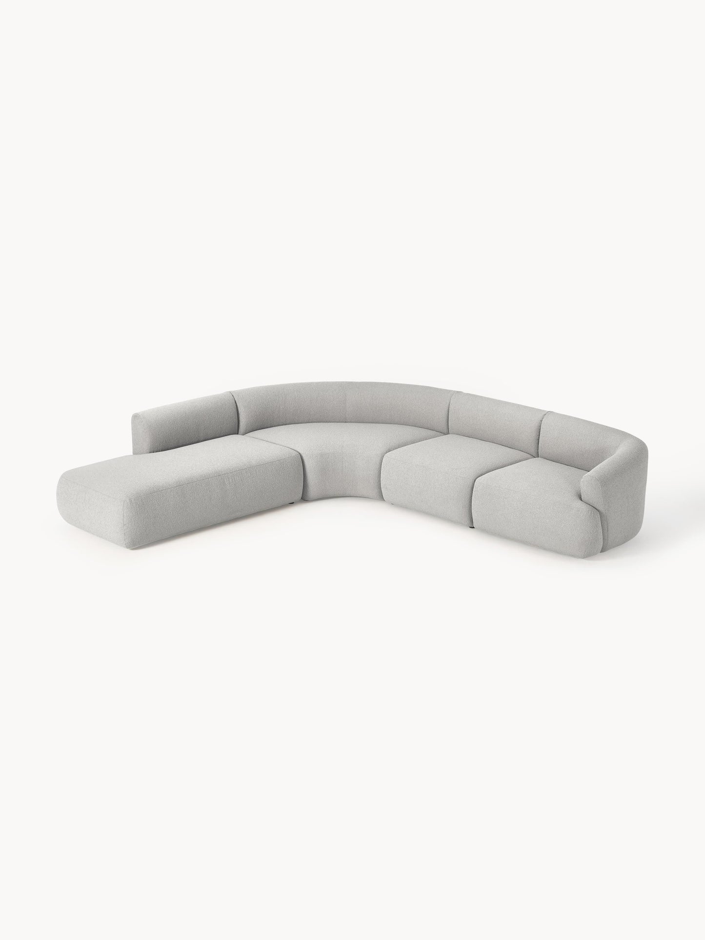 Vestara Modular Corner Sofa (4-Seater) in Bouclé
