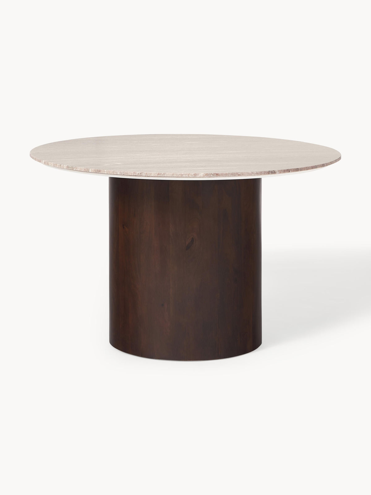 Abnora Marble Round Dining Table, Ø 120 cm