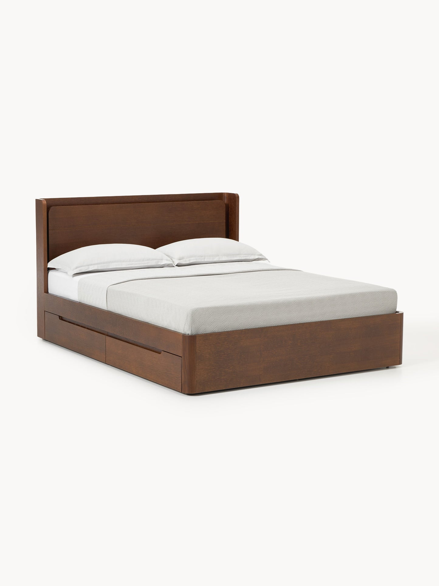 Albano Wooden Bed with Drawers