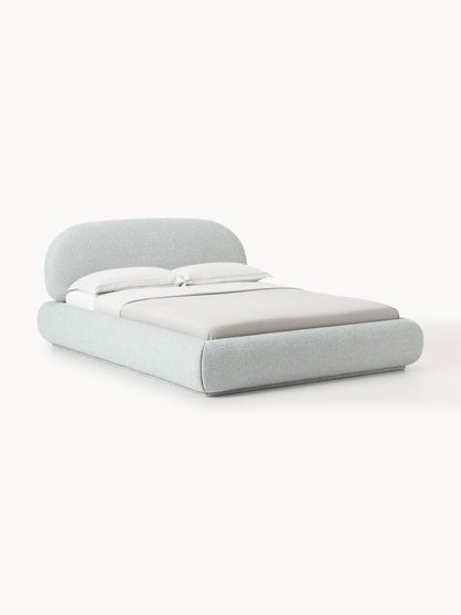 Albetto Bouclé Upholstered Bed