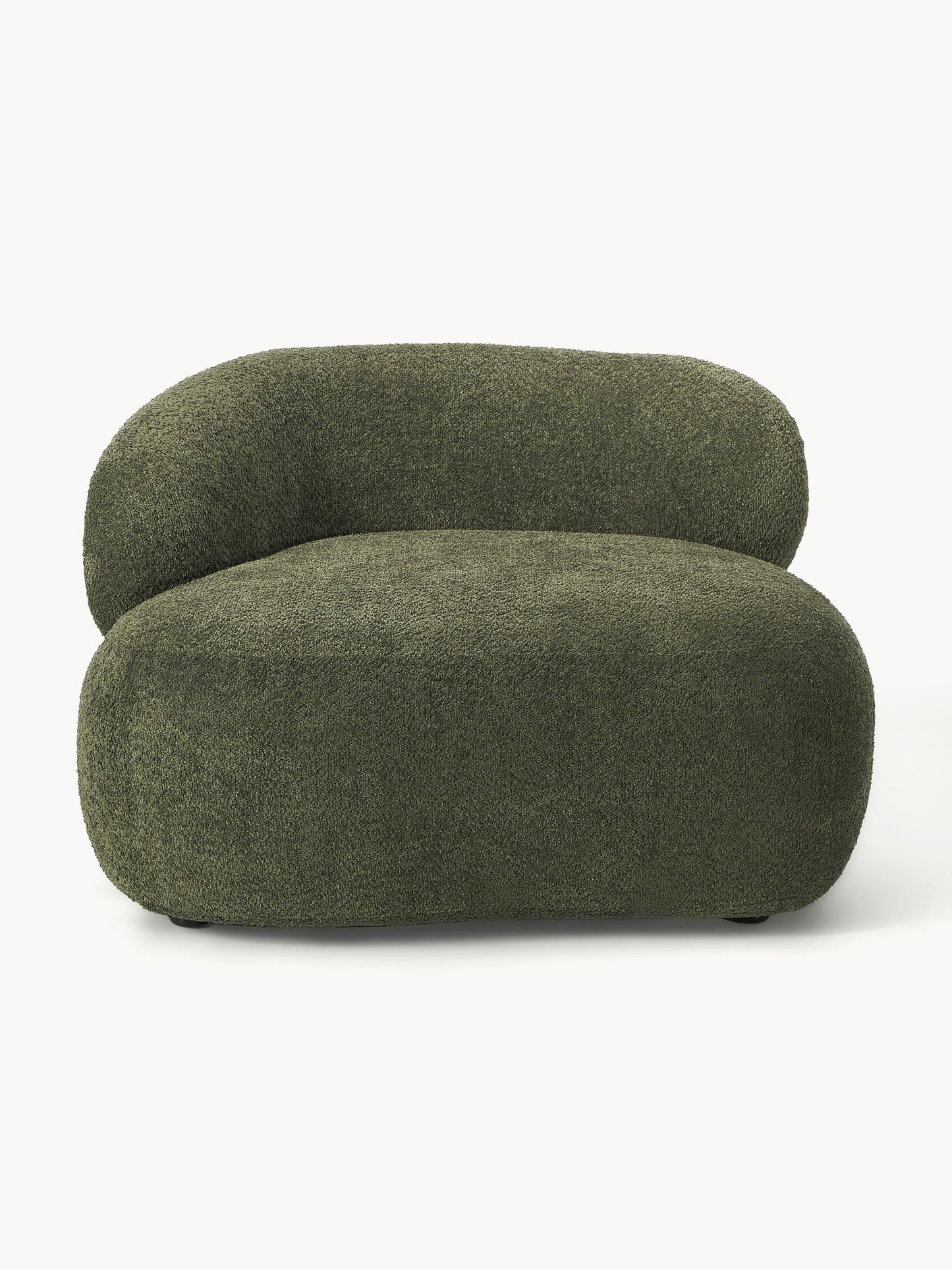 Albetto Lounge Chair in Teddy Bouclé