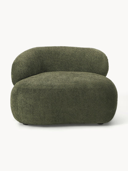 Albetto Lounge Chair in Teddy Bouclé