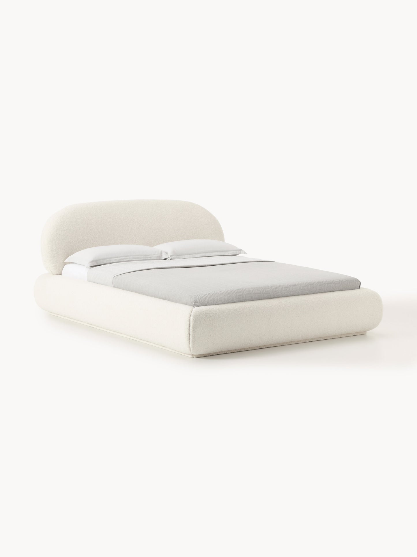 Albetto Teddy Upholstered Bed with Storage