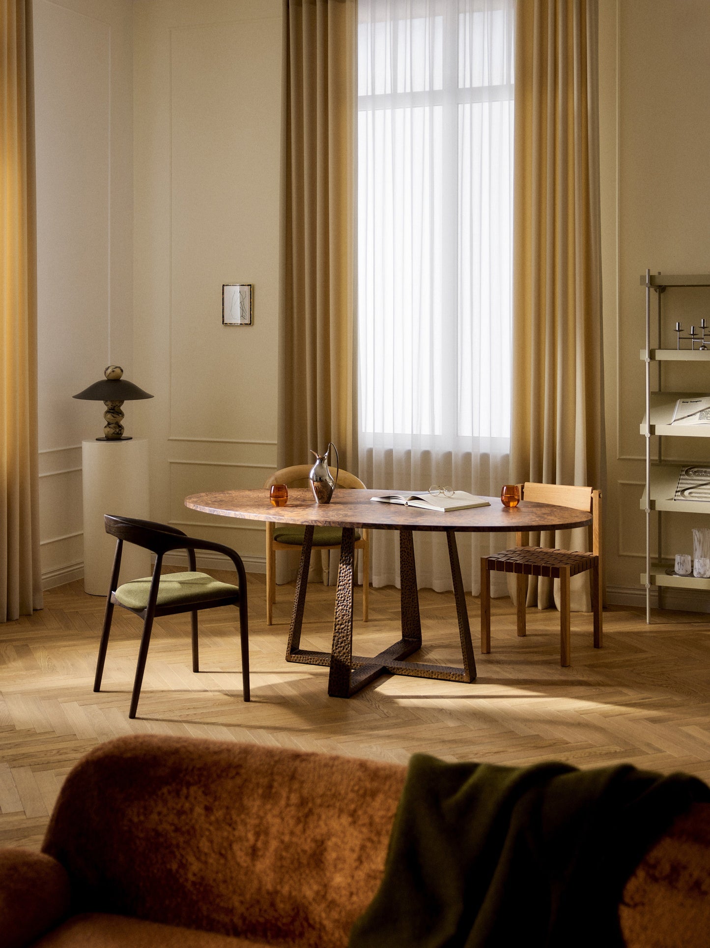 Amelnora Oval Dining Table, in Various Sizes