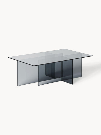 Anouvia Glass Coffee Table, W 102 cm