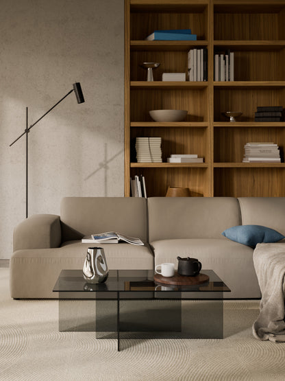 Anouvia Glass Coffee Table, W 102 cm