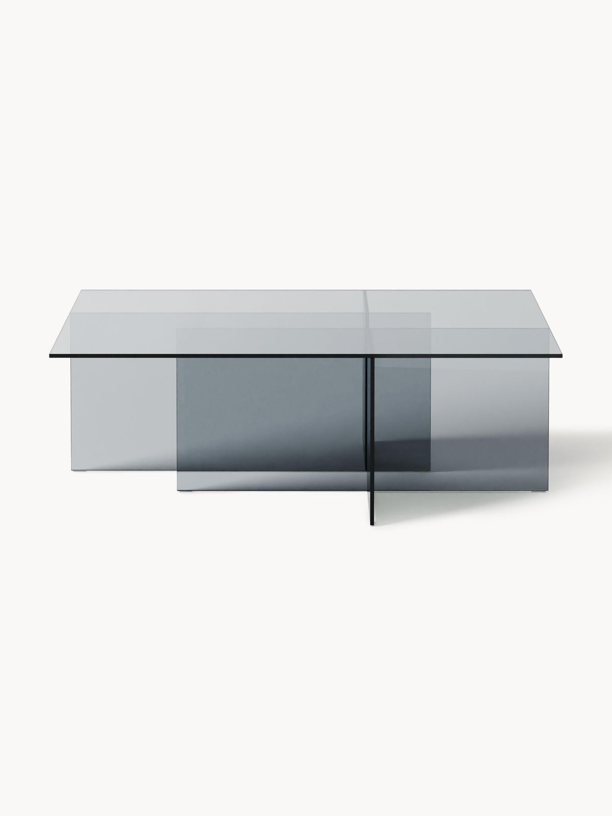 Anouvia Glass Coffee Table, W 102 cm
