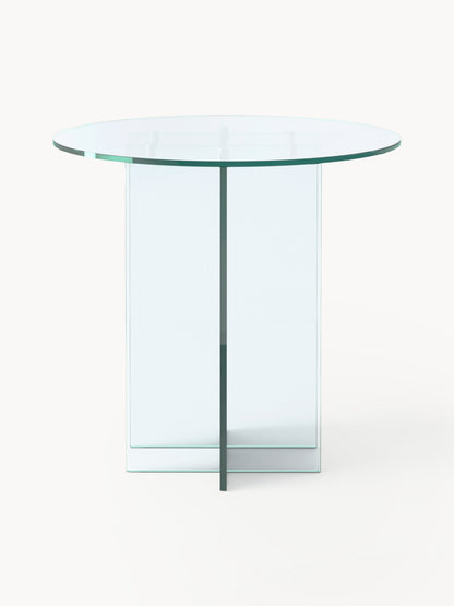 Anouvia Round Glass Dining Table, in Various Sizes