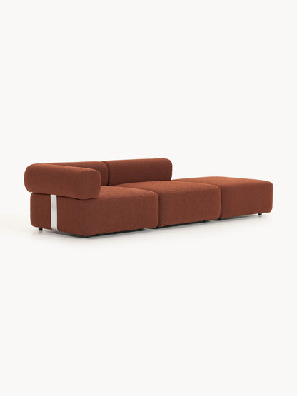 Antmiro Modular Ottoman in Bouclé
