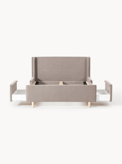 Archula Upholstered Bed with Drawers