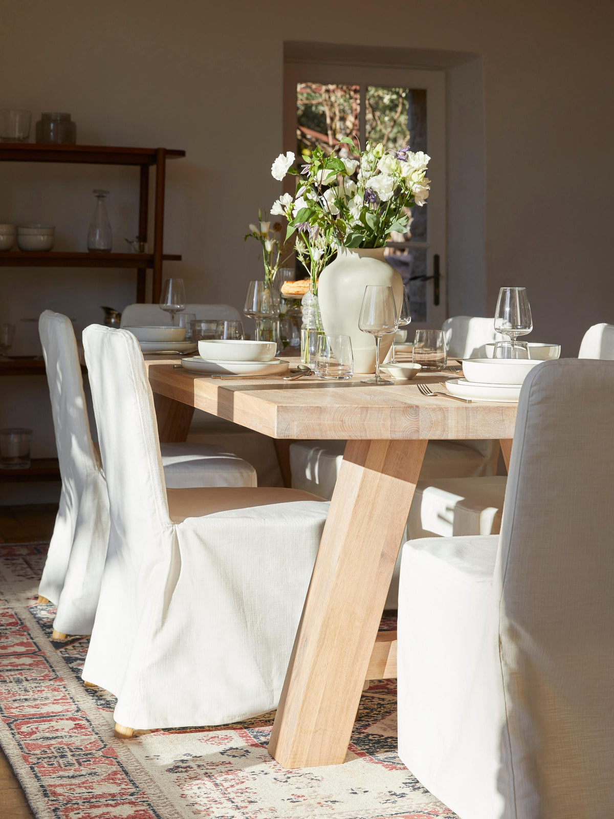 Ashmar Oak Dining Table, in Various Sizes