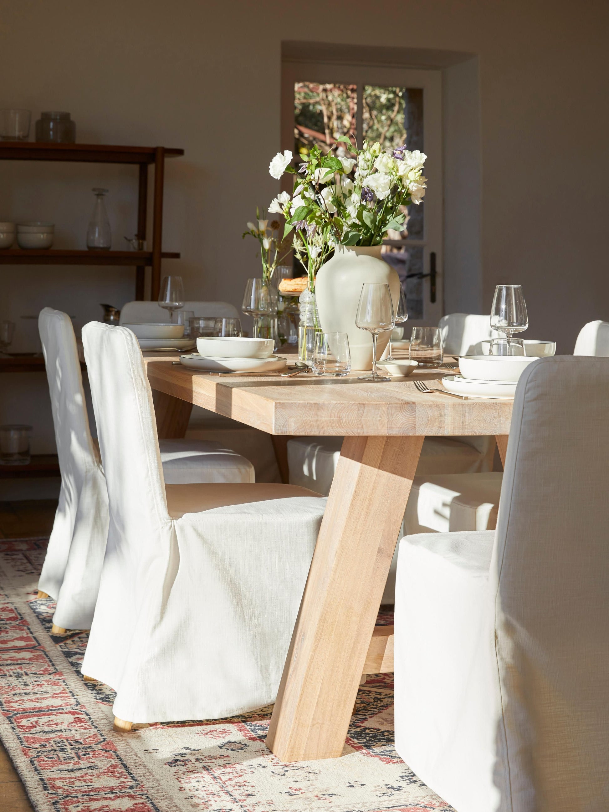 Ashmar Oak Dining Table, in Various Sizes