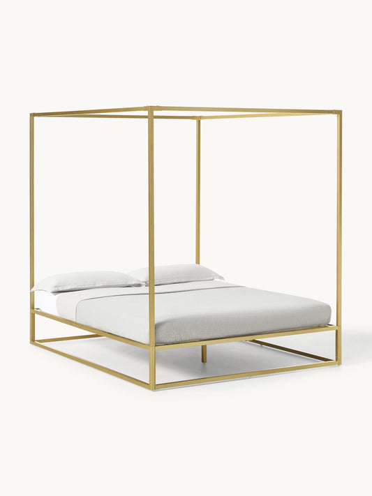 Belavia Metal Four-Poster Bed