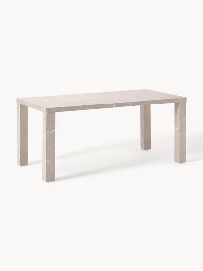 Carmiro Marble Look Dining Table, 180 x 90 cm