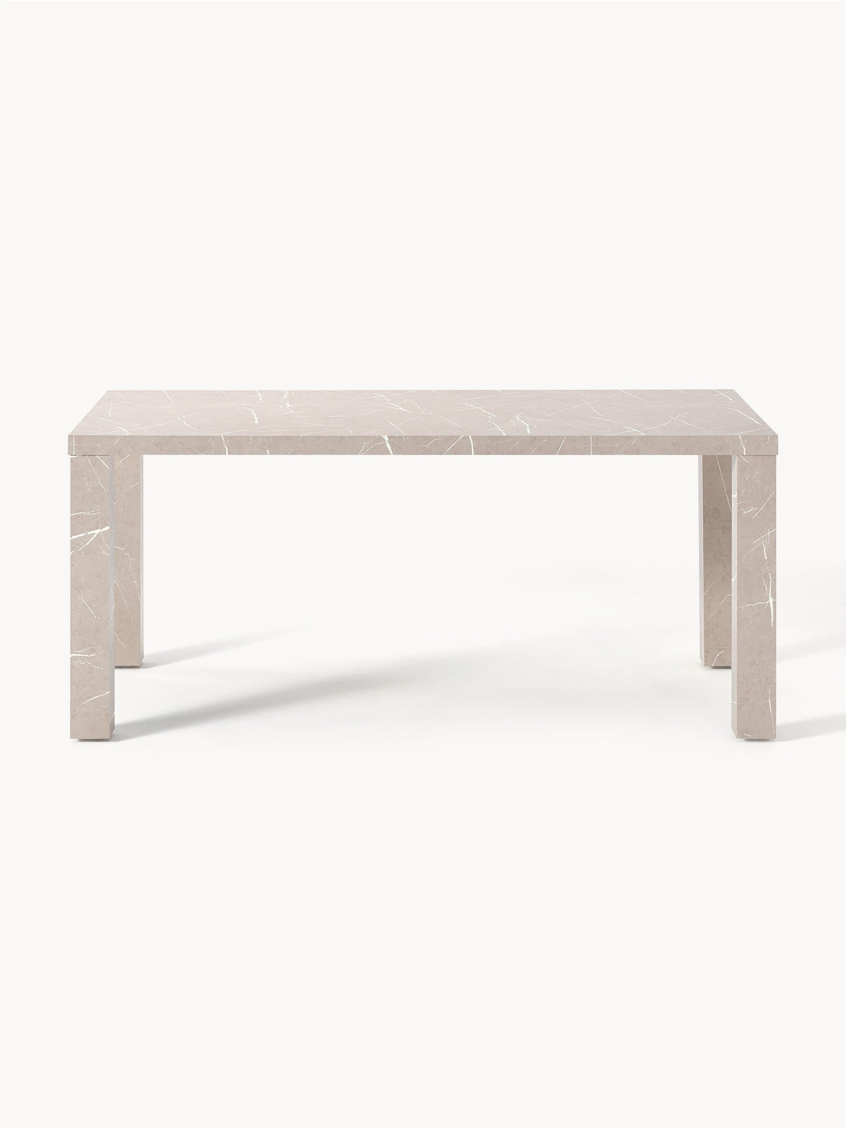 Carmiro Marble Look Dining Table, 180 x 90 cm