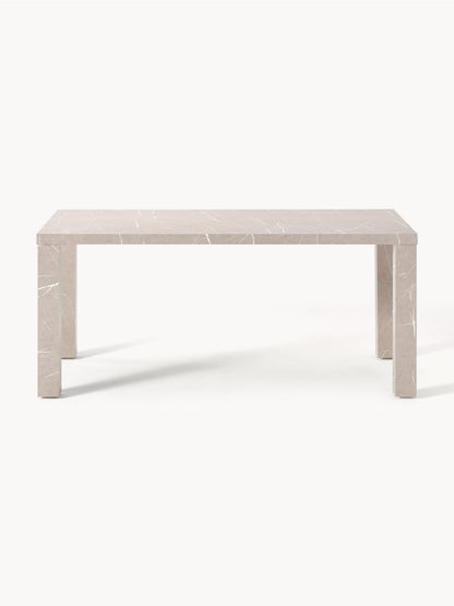 Carmiro Marble Look Dining Table, 180 x 90 cm