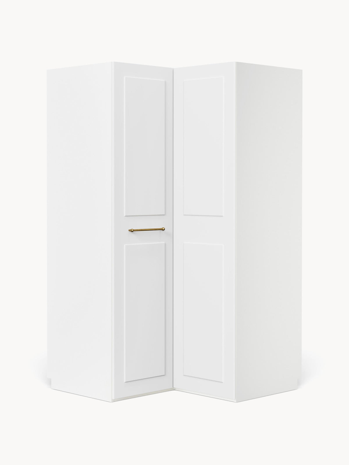 Charsera Corner Wardrobe, Modular, 115 cm Wide