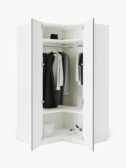 Charsera Corner Wardrobe, Modular, 115 cm Wide