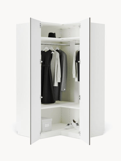 Charsera Corner Wardrobe, Modular, 115 cm Wide