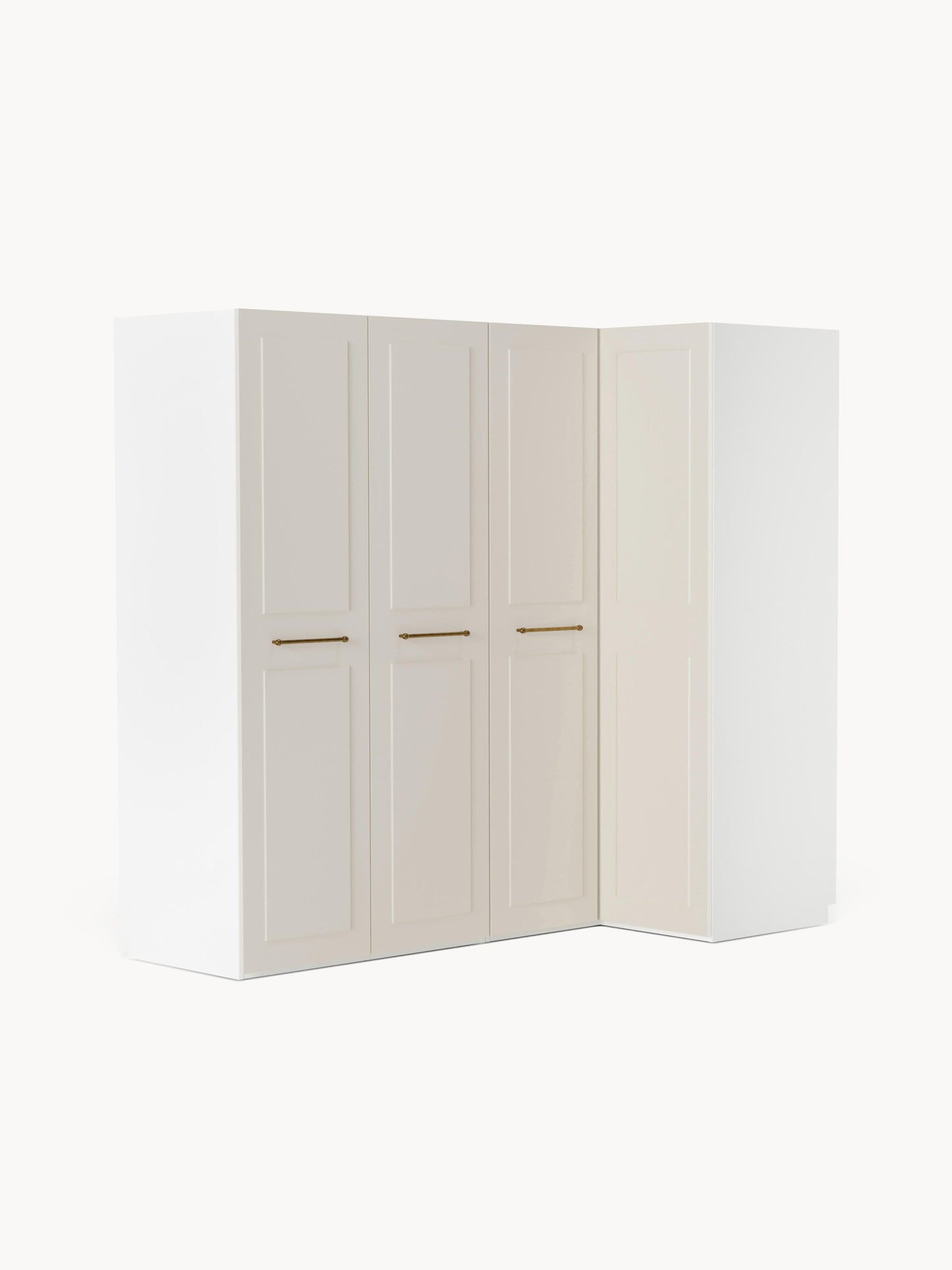 Charsera Modular Corner Wardrobe, 215 cm Wide, in Various Sizes
