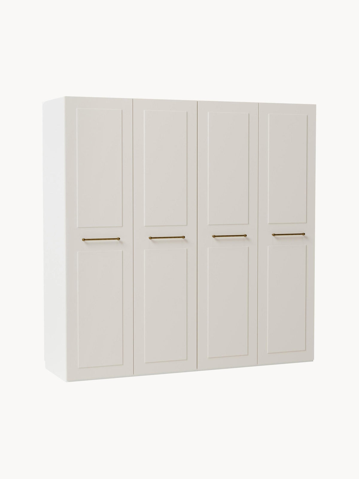 Charsera Modular Hinged-Door Wardrobe, 200 cm Wide, in Various Sizes
