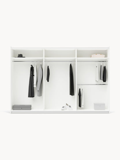 Charsera Sliding-Door Modular Wardrobe, 300 cm Wide, in Various Sizes