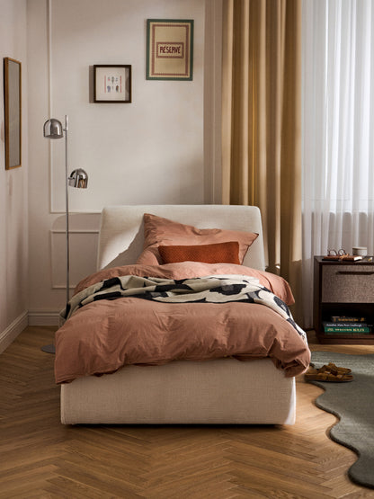 Clodano Single Bed, Upholstered