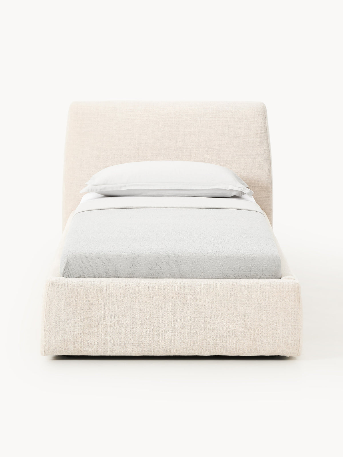 Clodano Single Bed, Upholstered