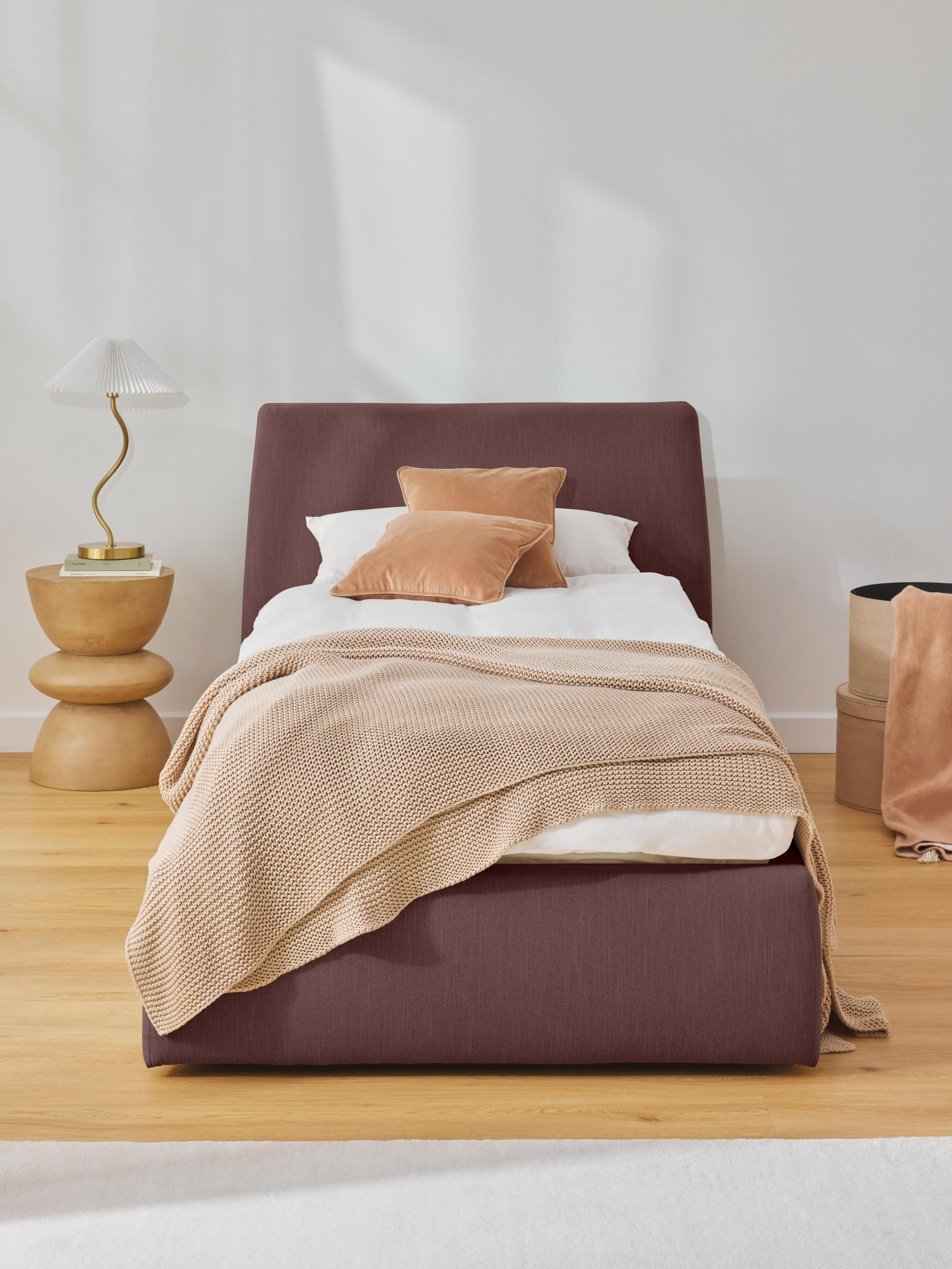 Clodano Single Bed with Storage