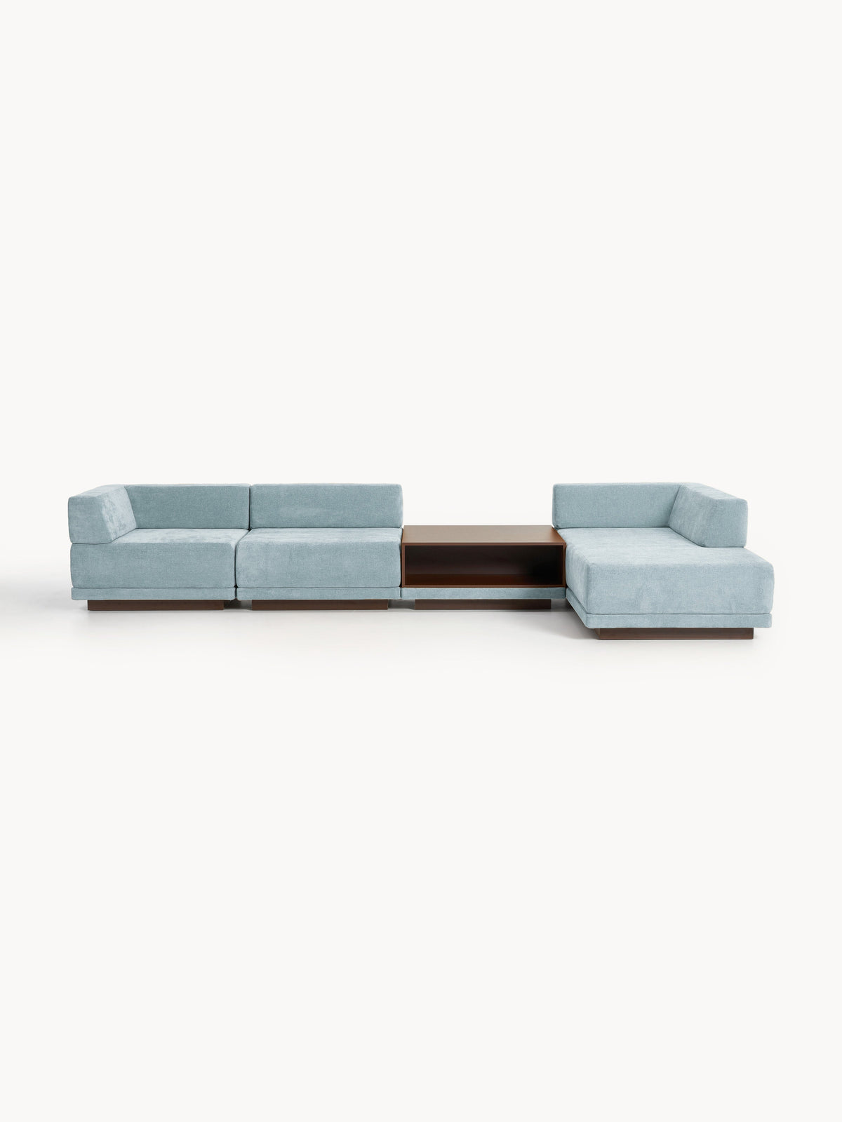 Colnera Modular Corner Sofa (4-Seater) with Coffee Table