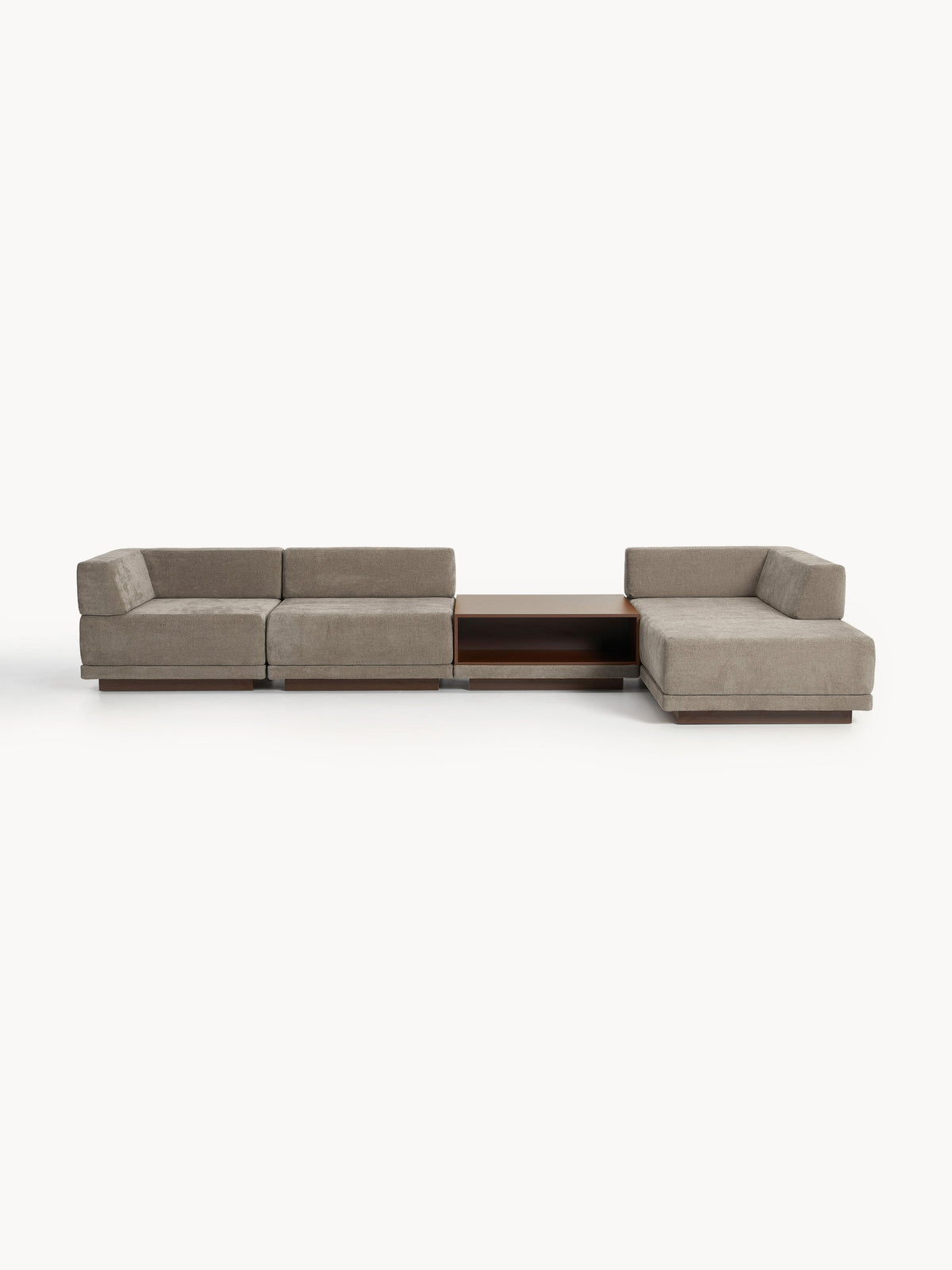 Colnera Modular Corner Sofa (4-Seater) with Coffee Table