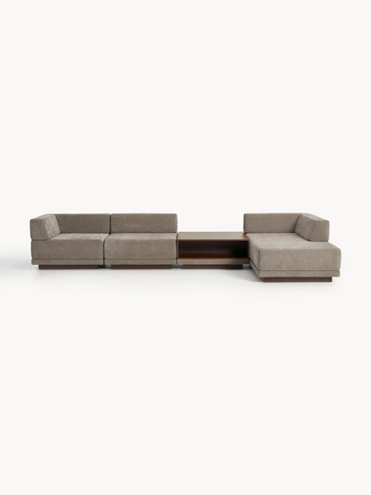 Colnera Modular Corner Sofa (4-Seater) with Coffee Table
