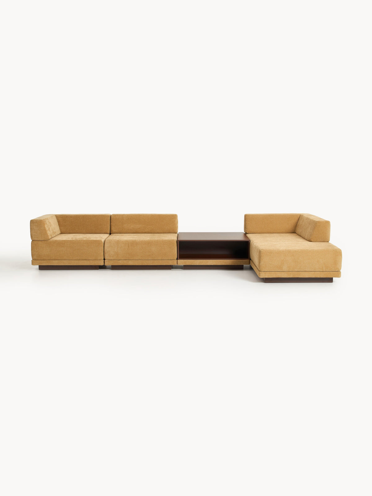 Colnera Modular Corner Sofa (4-Seater) with Coffee Table