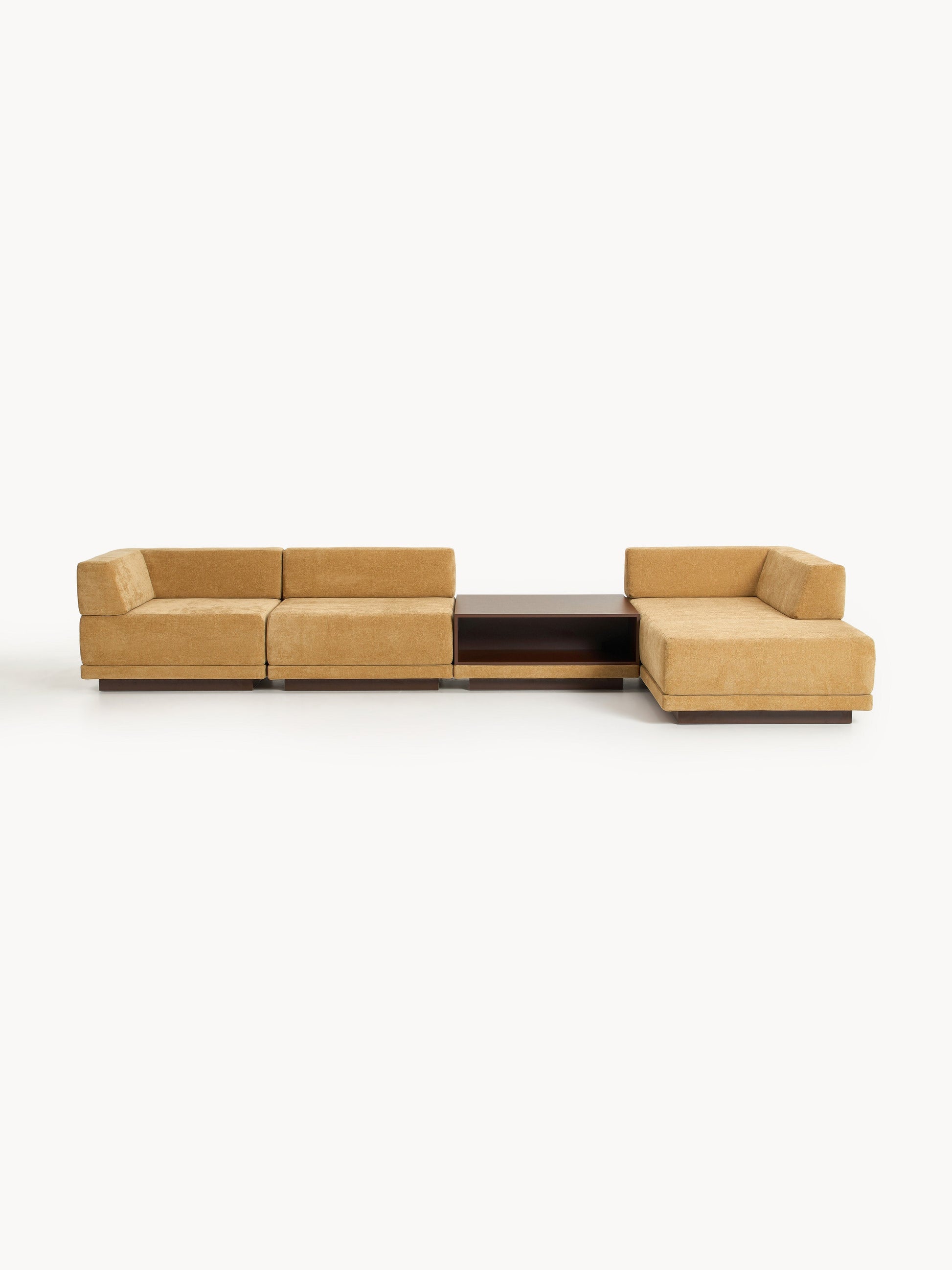 Colnera Modular Corner Sofa (4-Seater) with Coffee Table