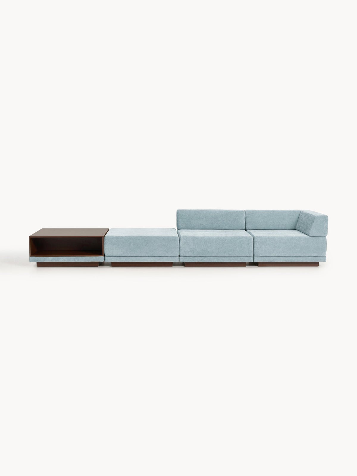 Colnera Modular Sofa (4-Seater) with Coffee Table & Ottoman