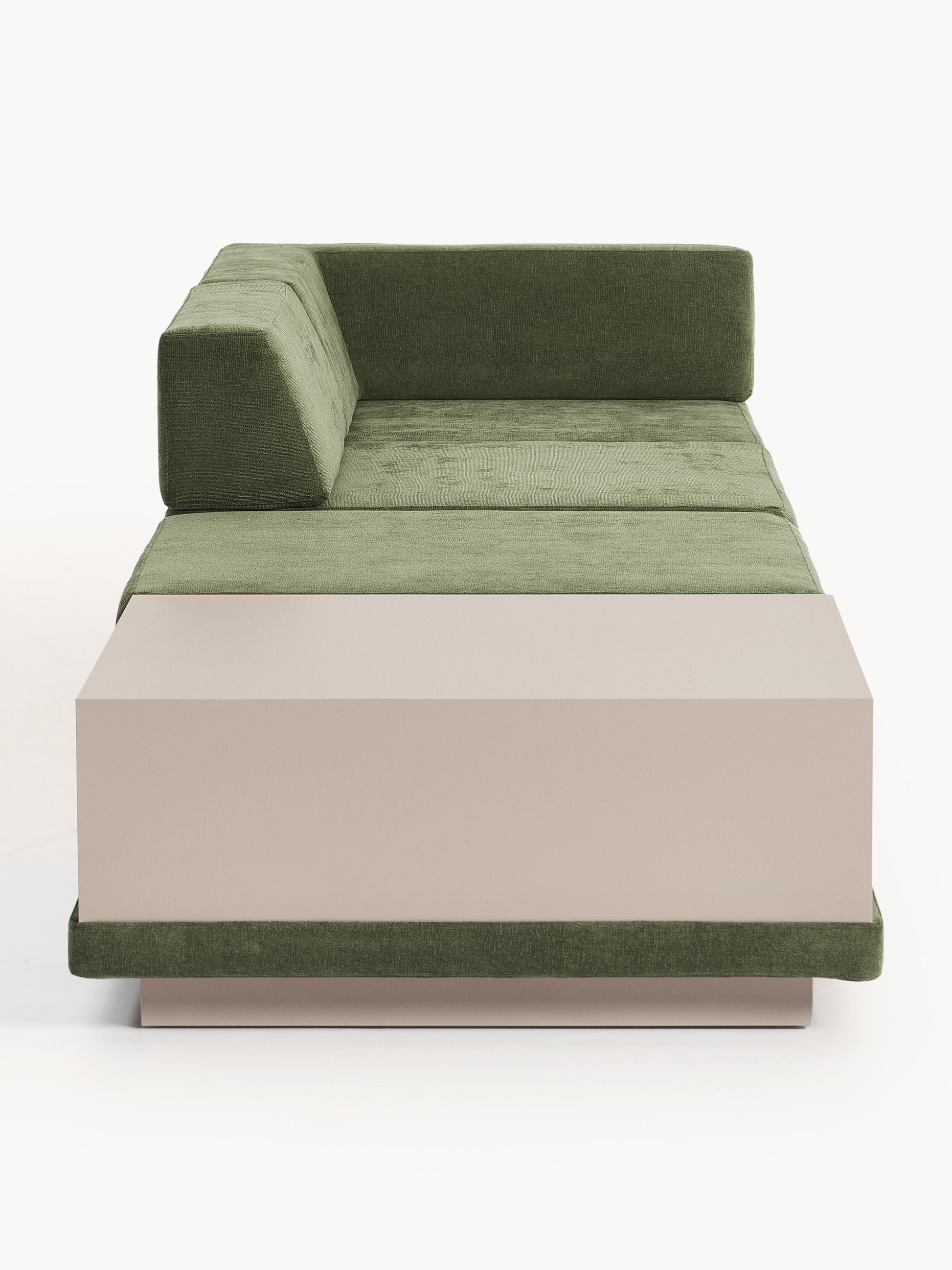 Colnera Modular Sofa (4-Seater) with Coffee Table & Ottoman