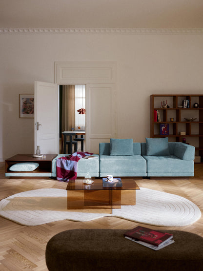 Colnera Modular Sofa (4-Seater) with Coffee Table & Ottoman