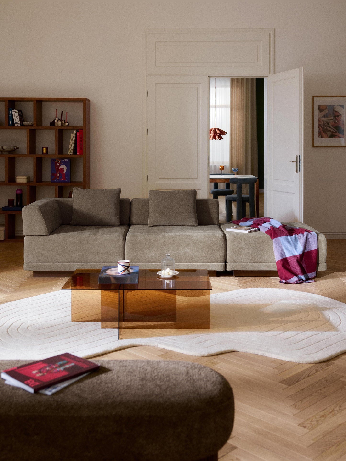 Colnera Modular Sofa (4-Seater) with Ottoman
